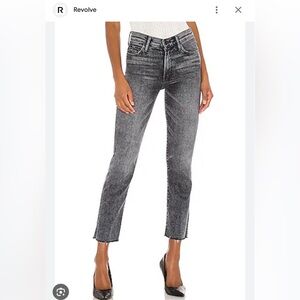 SOLD Mother denim high waisted rascal ankle snipped